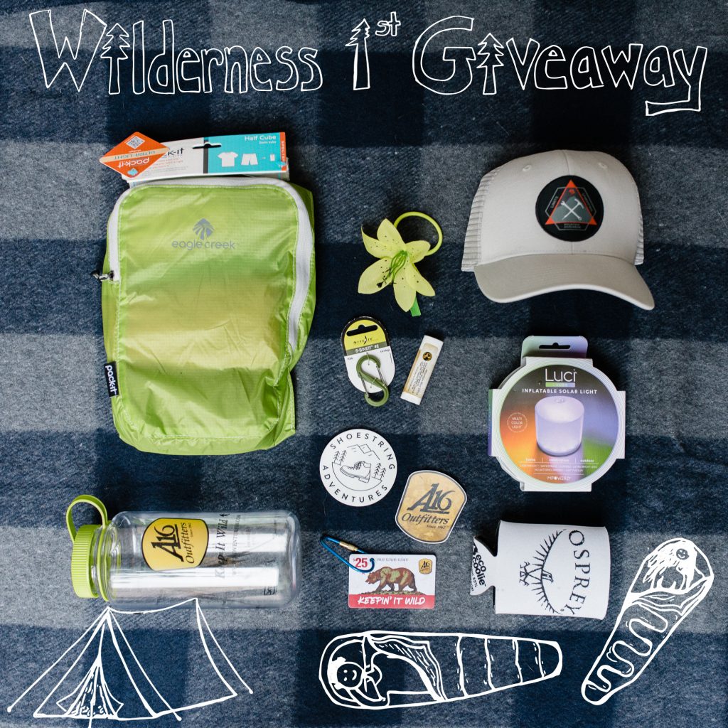 Shoestring Warrior Wilderness 1st Giveaway